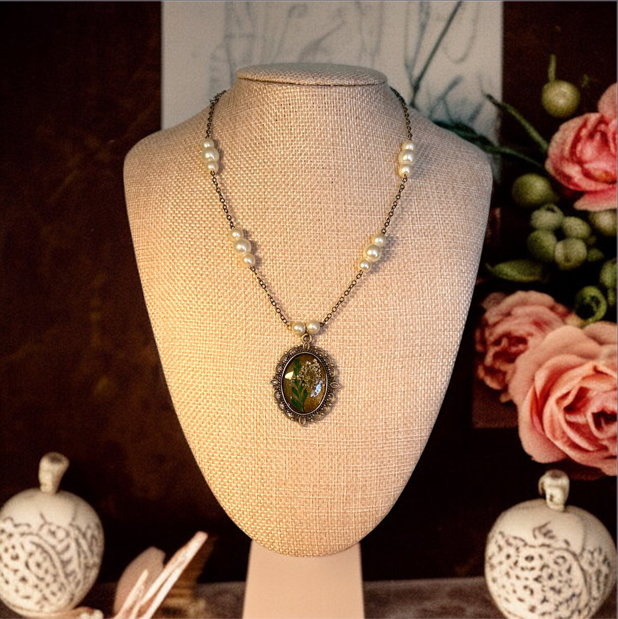 Nature’s Vintage Keepsake Necklace…#319 image 1