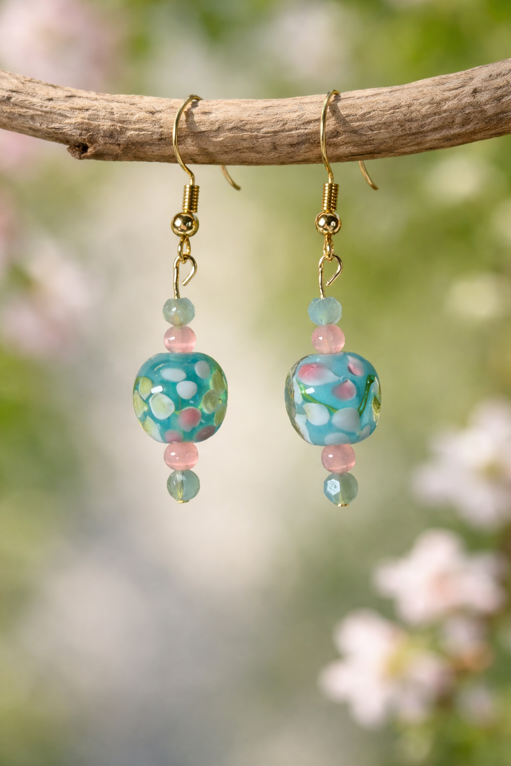 Pastel Petal Earrings