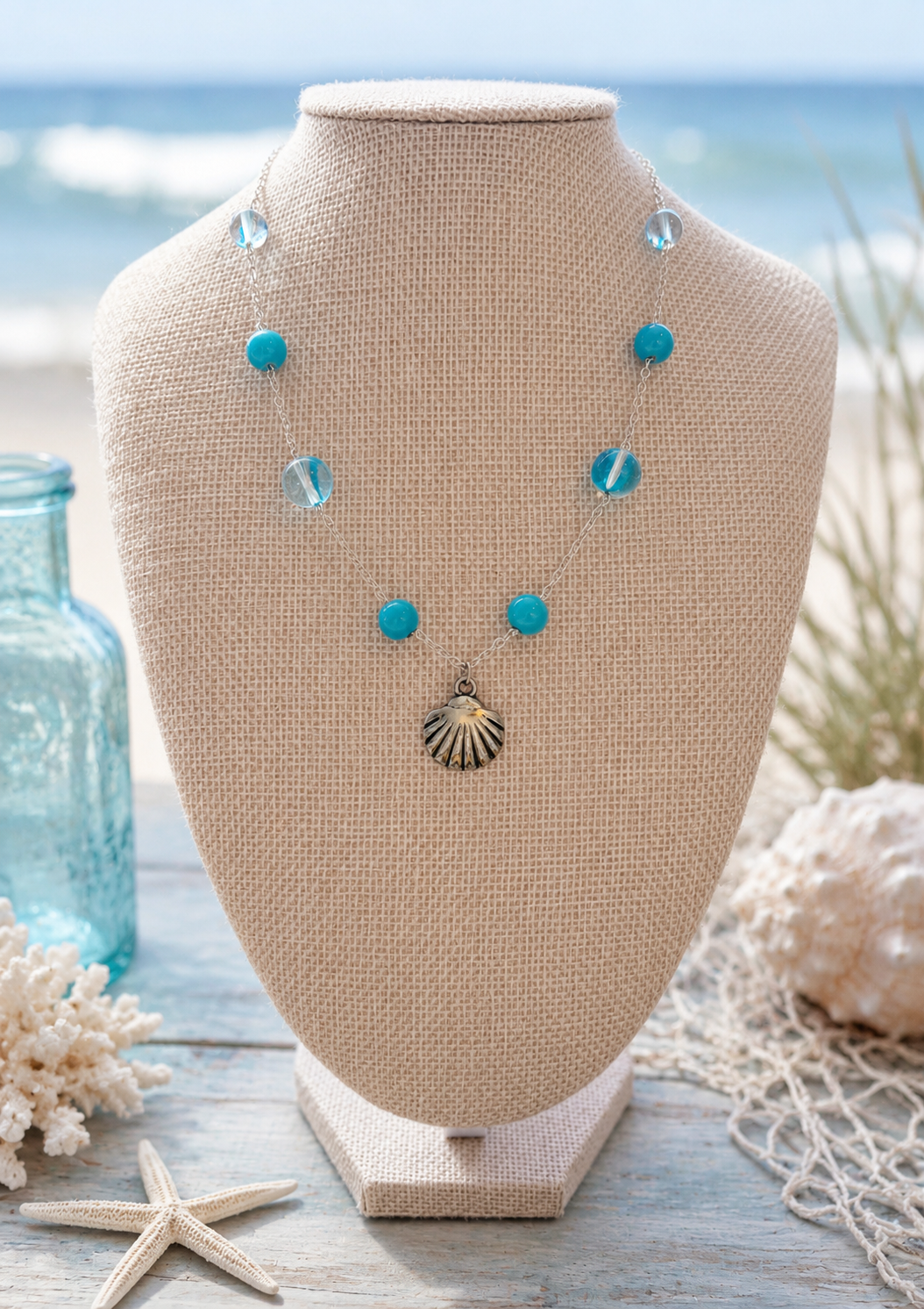 Coastal Seashell Necklace