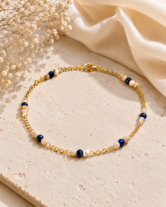 Moonlit Elegance Anklet