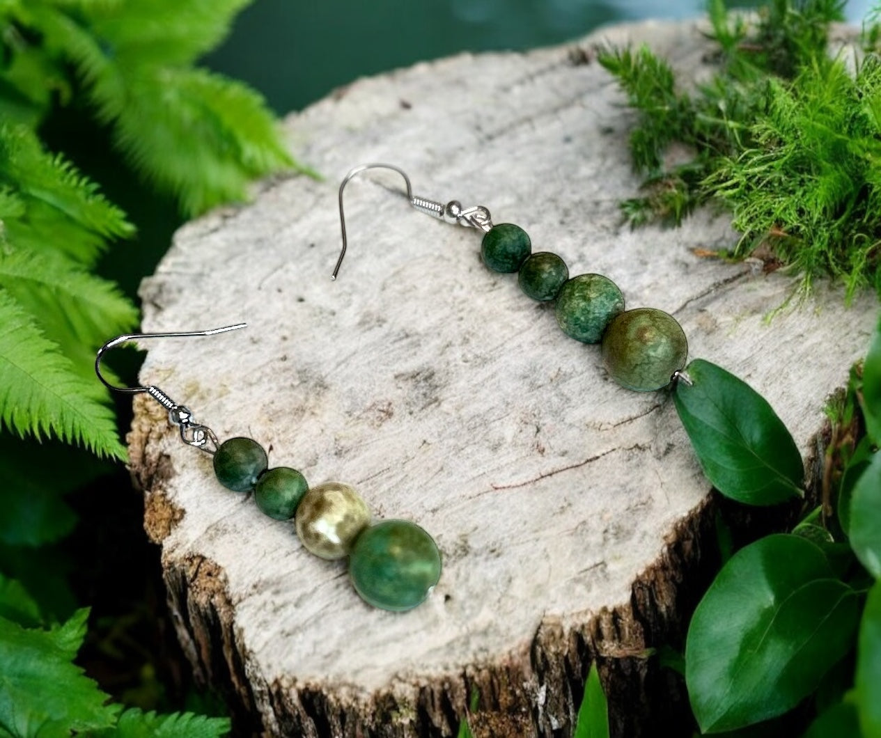 Forest Whispers Earrings #96 image 0