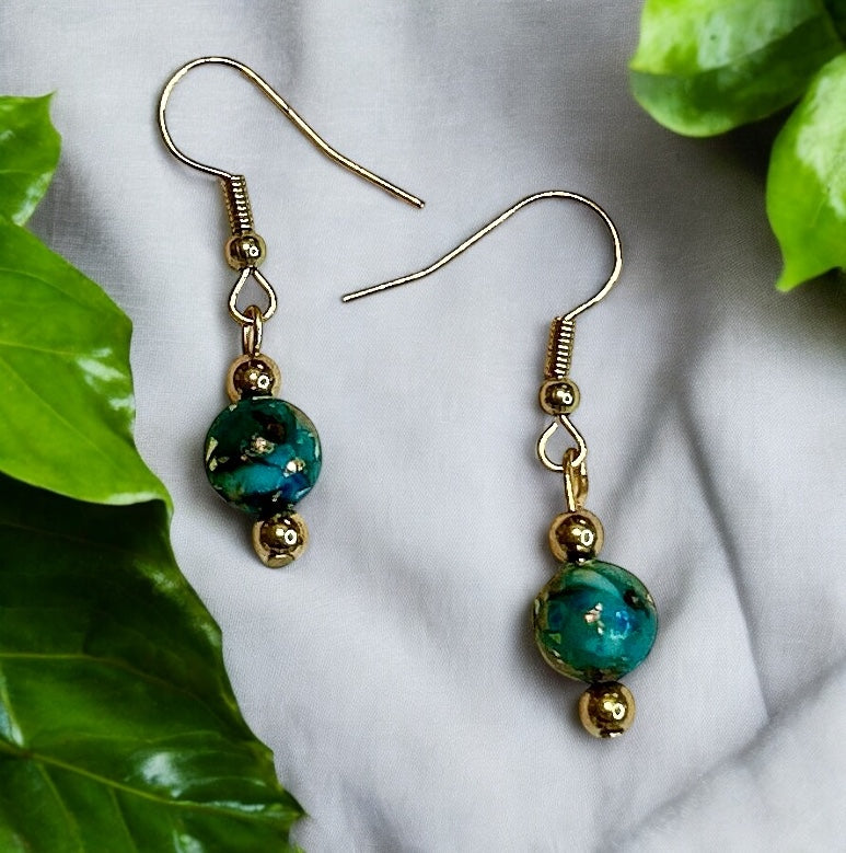 Forest Moon Earrings #135 image 0