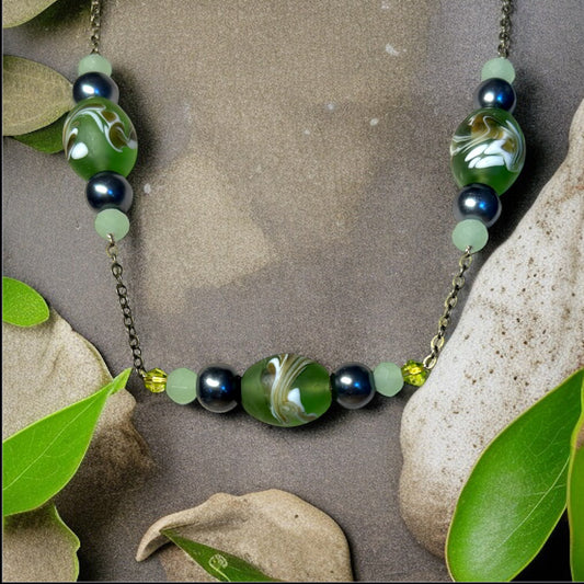 Earthsong Swirl Necklace…#324 image 0