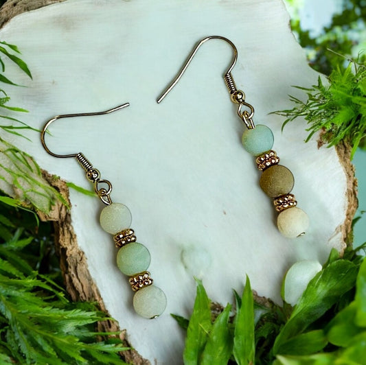 Earthstone Harmony Earrings   #117 image 0