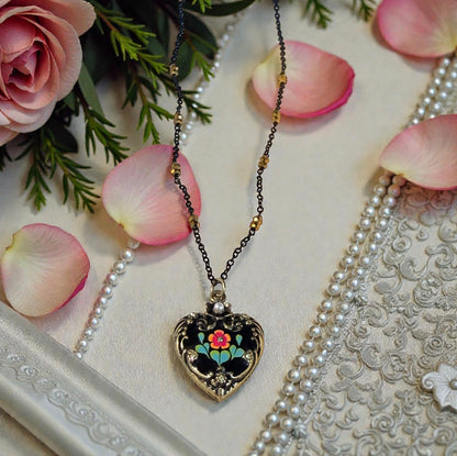 Old World Heart Necklace image 0