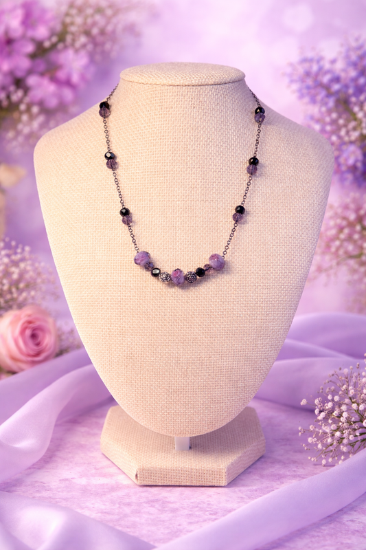 Moonlit Lavender Necklace