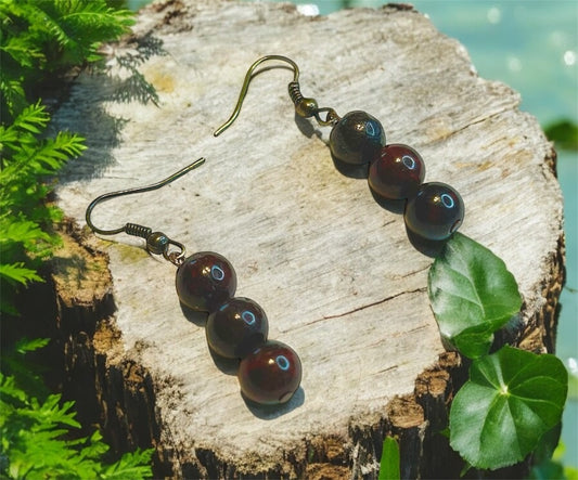 Crimson Earth earrings   #81 image 0