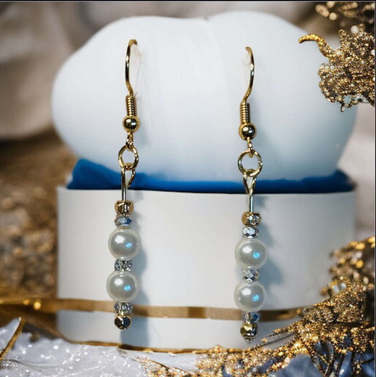 Whispering Pearl Earrings…#313 image 0