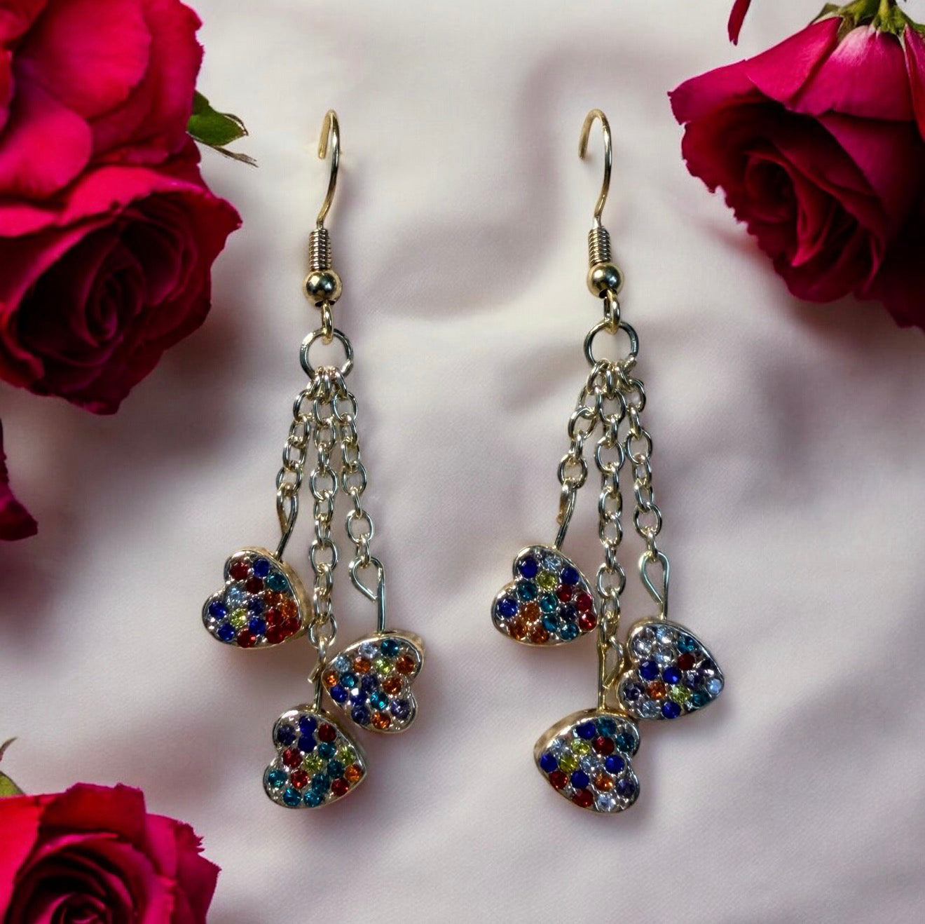 Radiant Hearts Earrings image 0