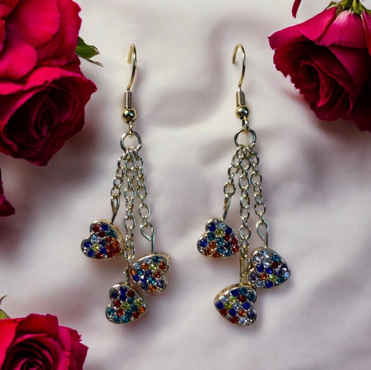 Radiant Hearts Earrings image 0
