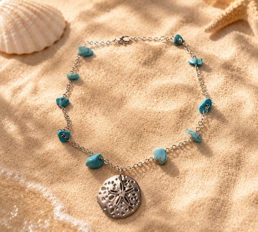 Sand Dollar Dreams Anklet