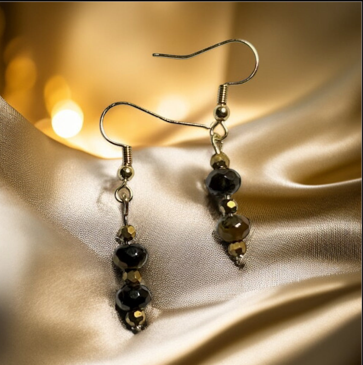 Golden Tiger Elegance Earrings…#293 image 0