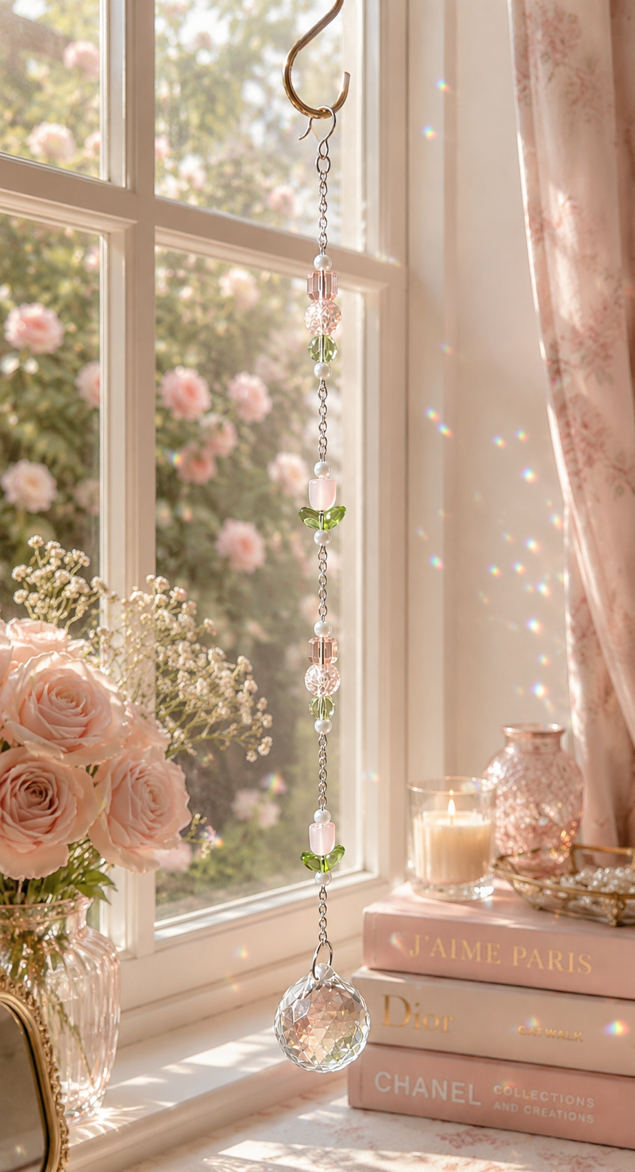Blushing Tulip Suncatcher