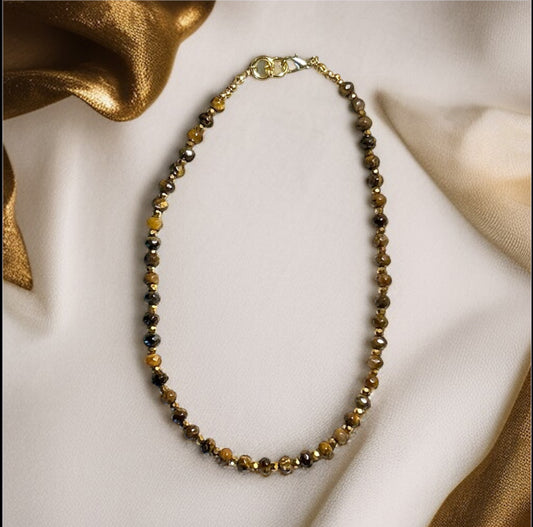 Golden Tiger Elegance Necklace…#292 image 0