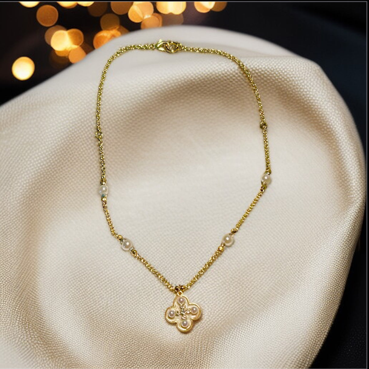 Whispering Pearl Necklace…#312 image 1