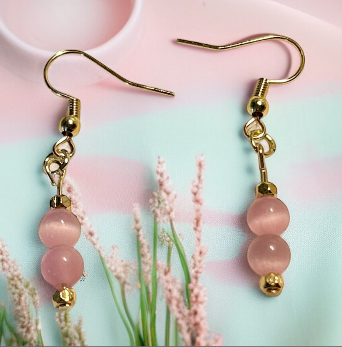 Blush Elegance Earrings…#311 image 0