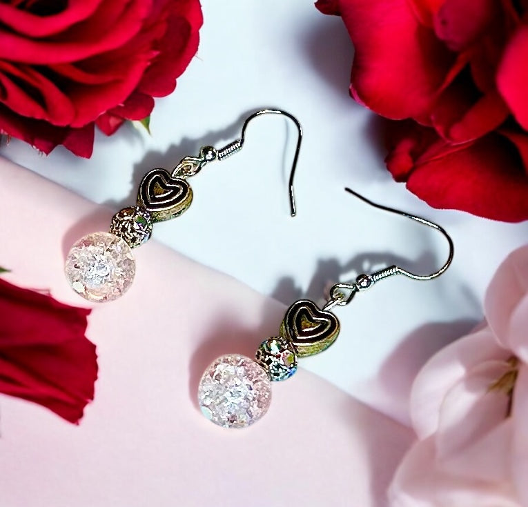 Blush & Sparkle earrings   #58 image 0