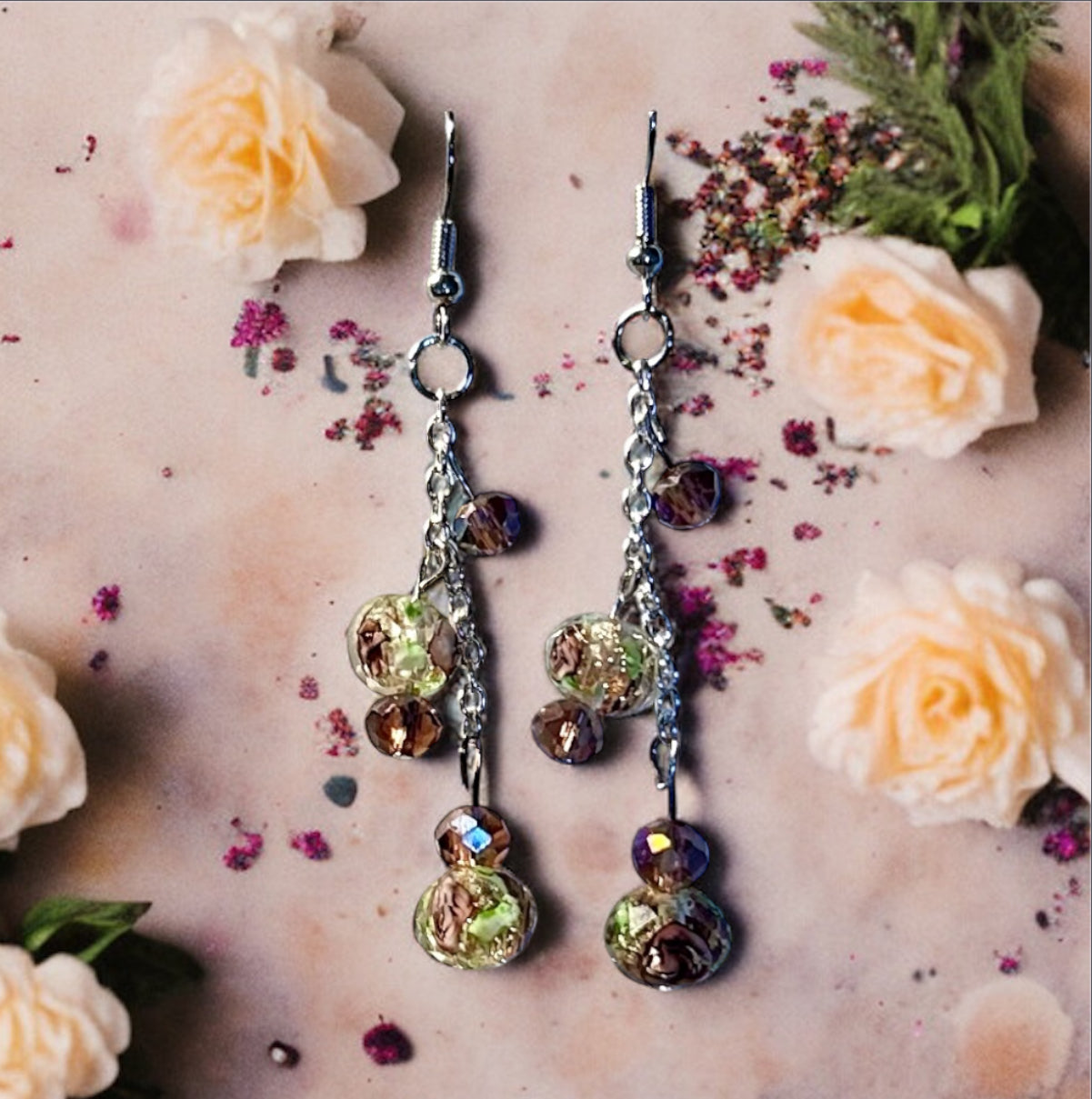 Vintage Blossom Dangles…#302 image 0