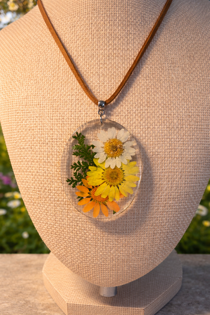 Sunny Daisy Bloom Necklace