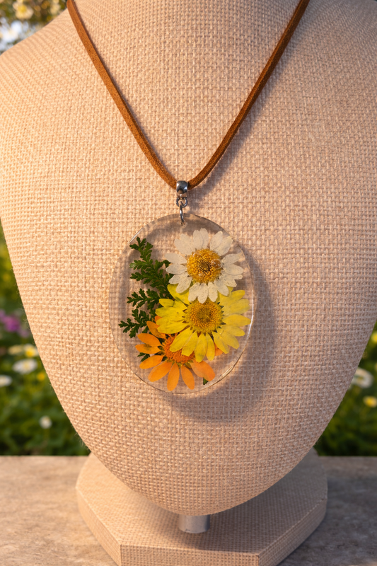 Sunny Daisy Bloom Necklace