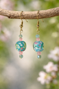 Pastel Petal Earrings
