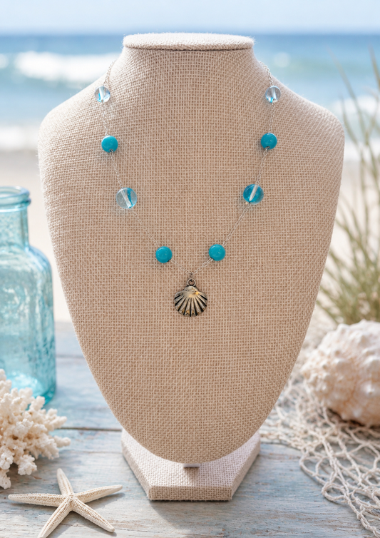 Coastal Seashell Necklace