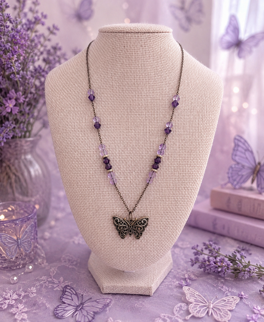 Enchanted Butterfly Necklace