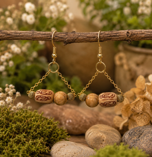 Rustic Harmony Earrings