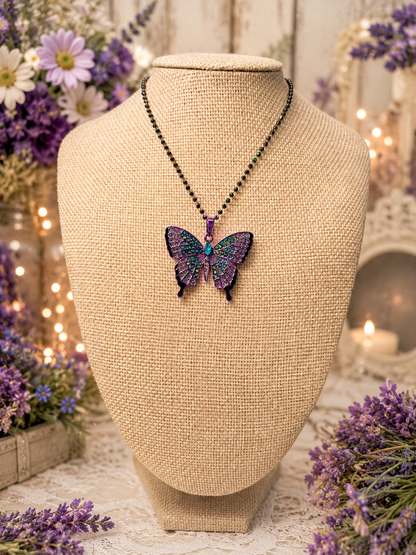 Shimmering Wings Necklace