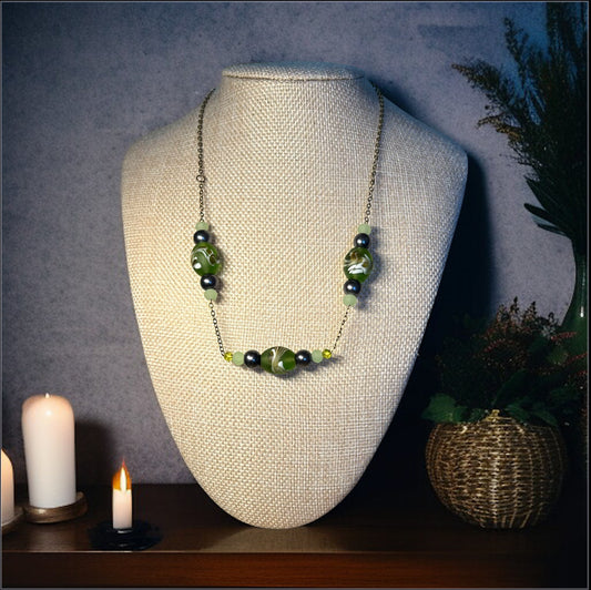 Earthsong Swirl Necklace…#324 image 1