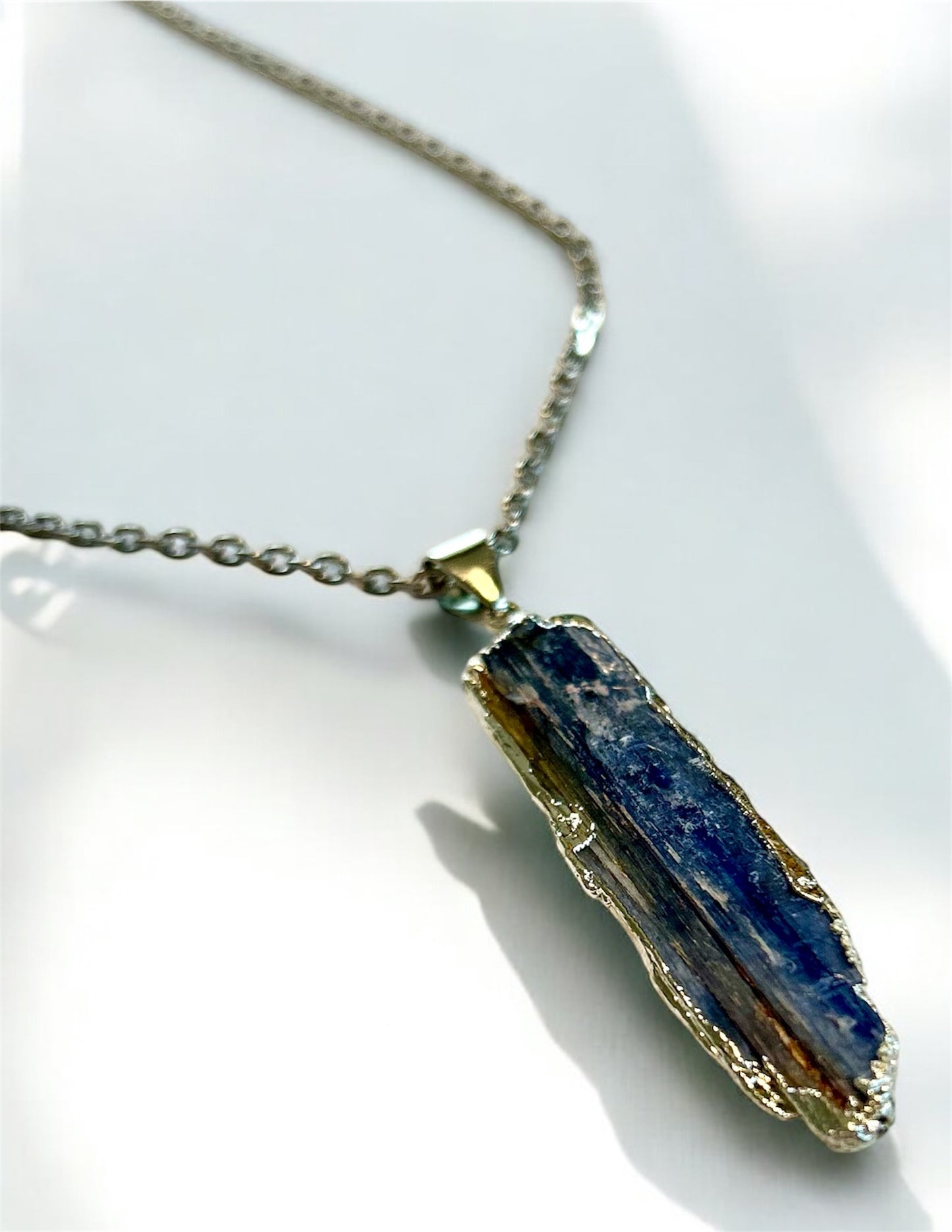 Kyanite Dagger Necklace   #65 image 0