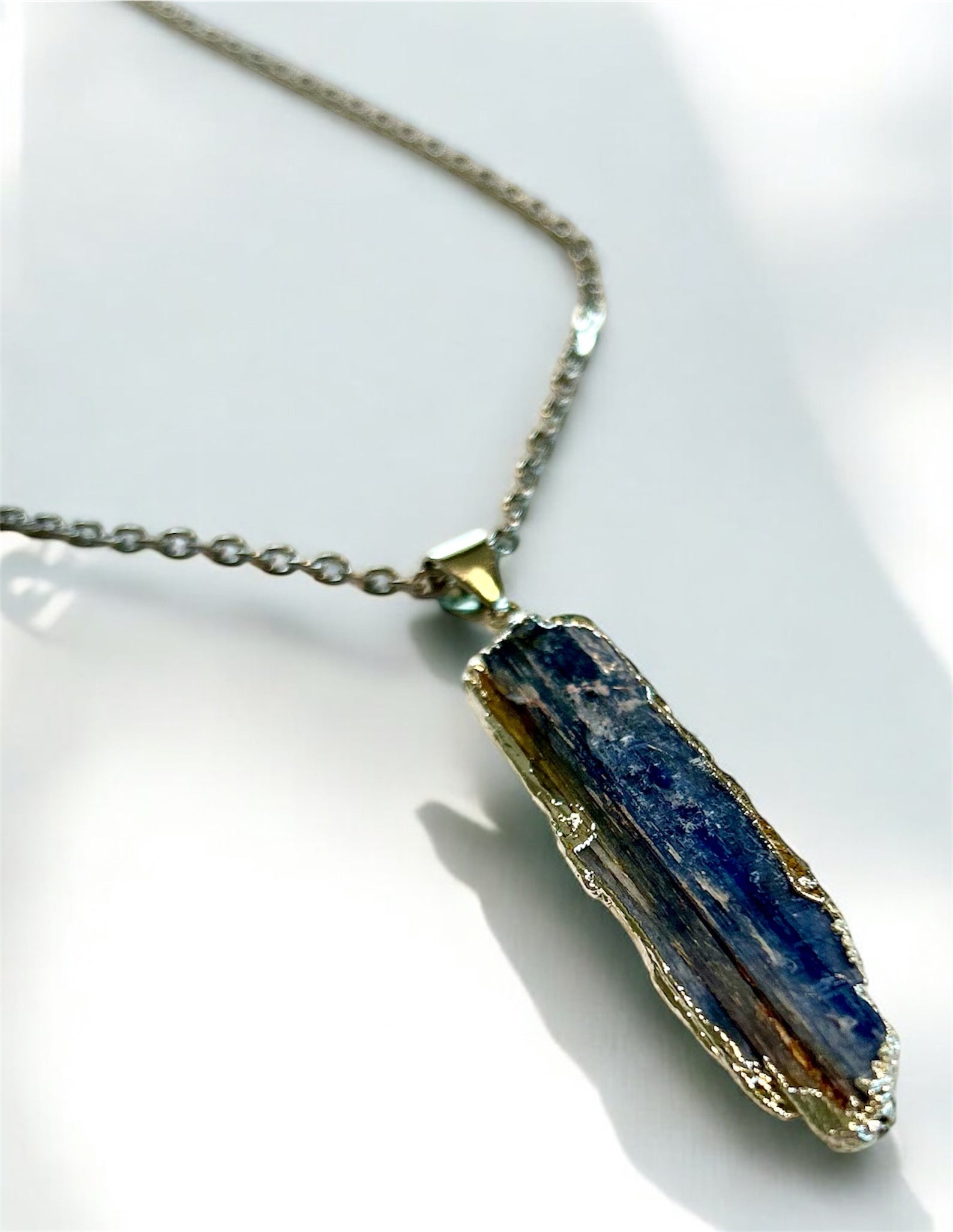 Kyanite Dagger Necklace   #65 image 0