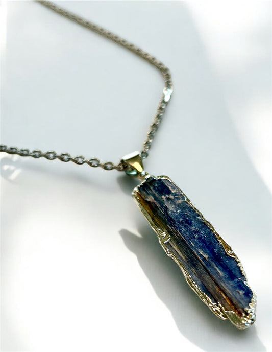 Kyanite Dagger Necklace   #65 image 0