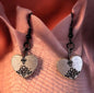 Vintage Heart Earrings image 0