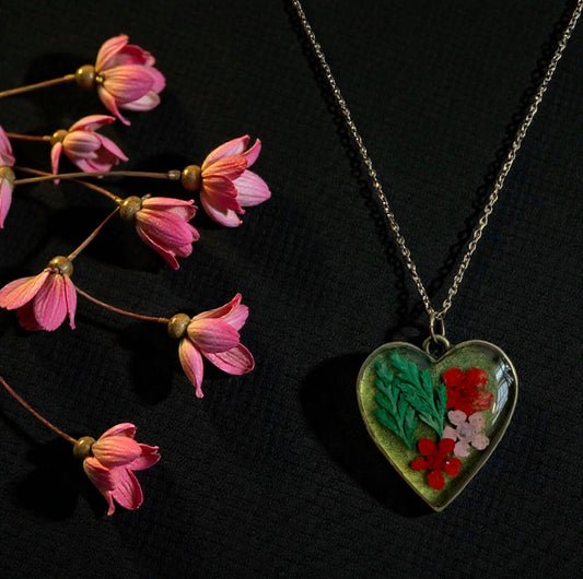 Secret Garden Heart Necklace image 0