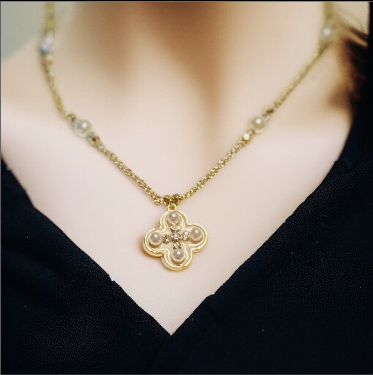 Whispering Pearl Necklace…#312 image 0